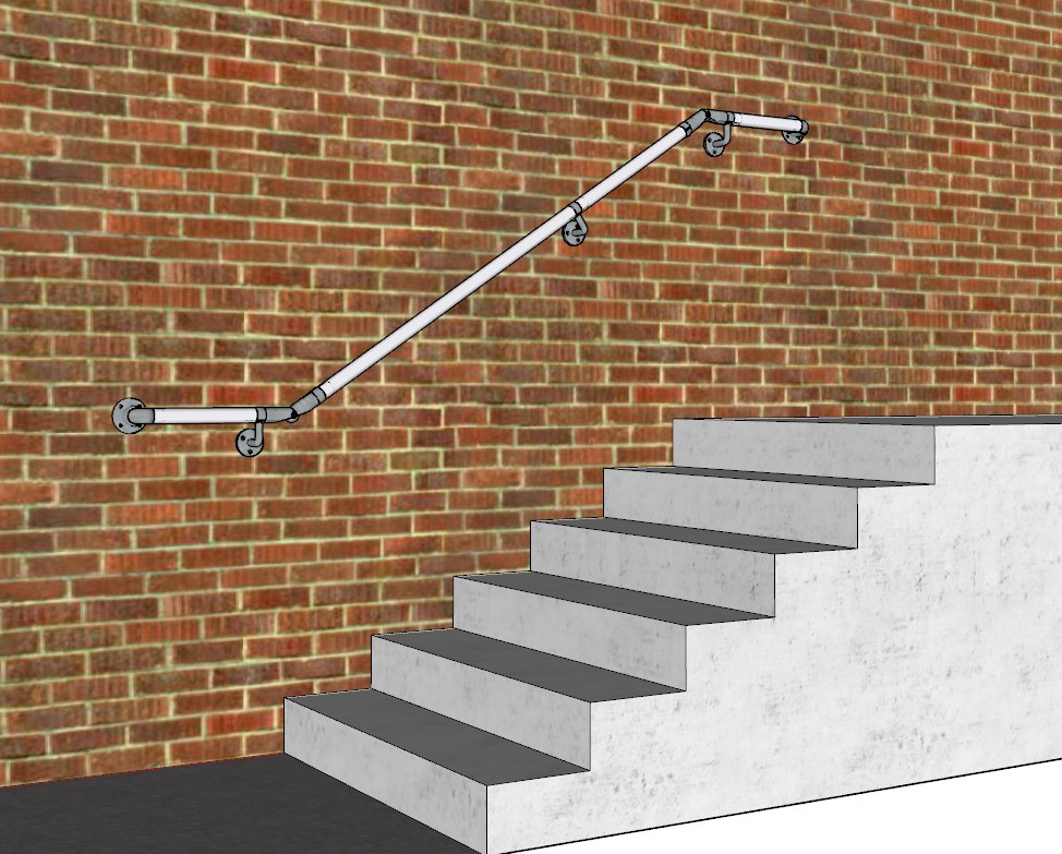 DDA Wall Mounted Handrail